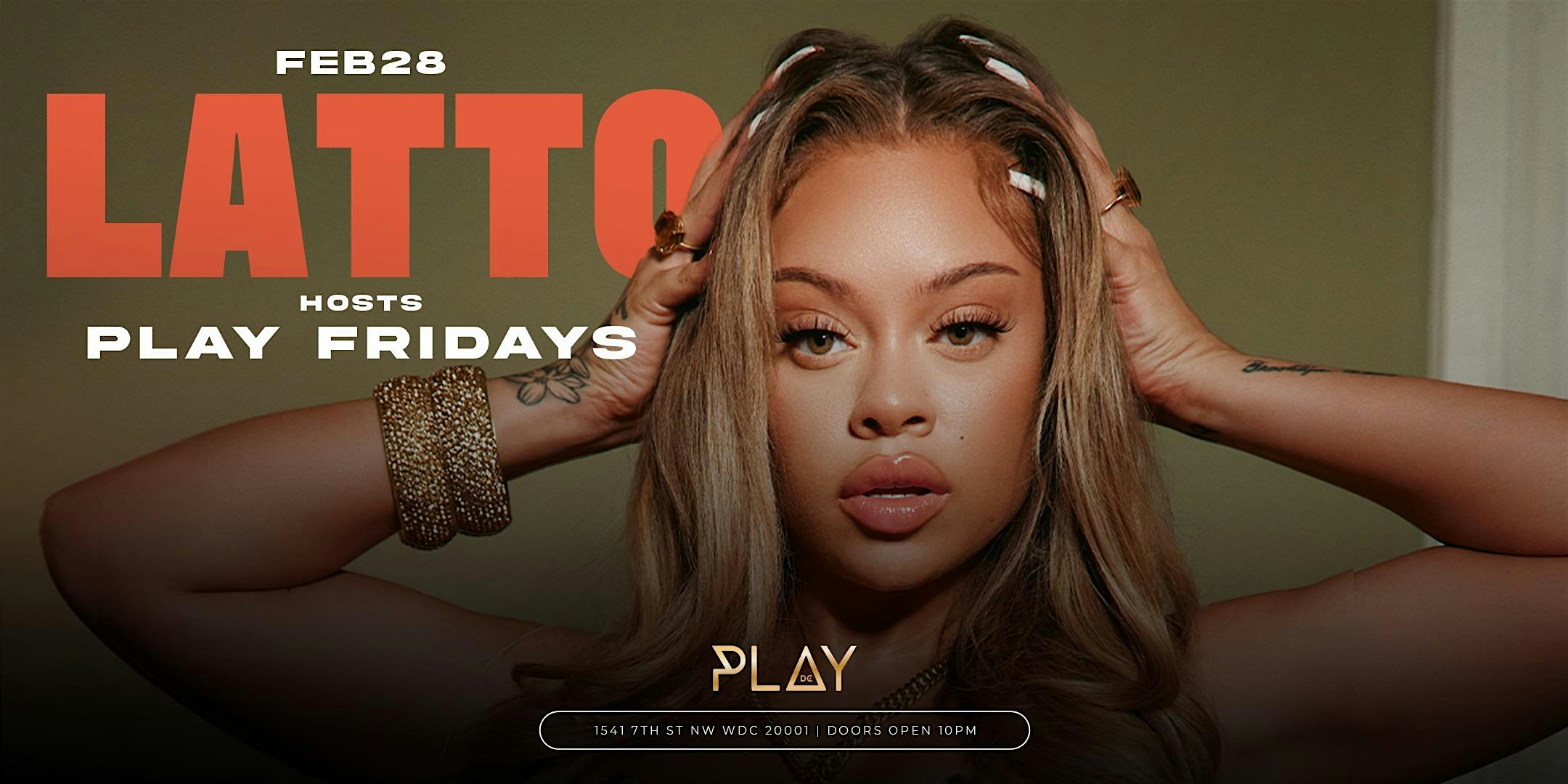 Latto hosts the DMV Winterfest Afterparty at PLAY Lounge – Washington, DC