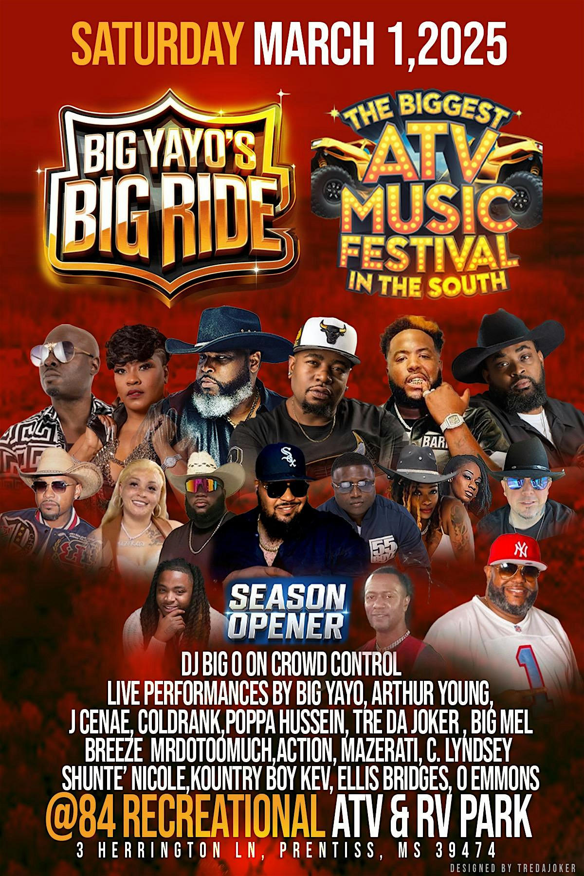 BIG YAYO’S BIG RIDE SEASON OPENER – Prentiss, MS