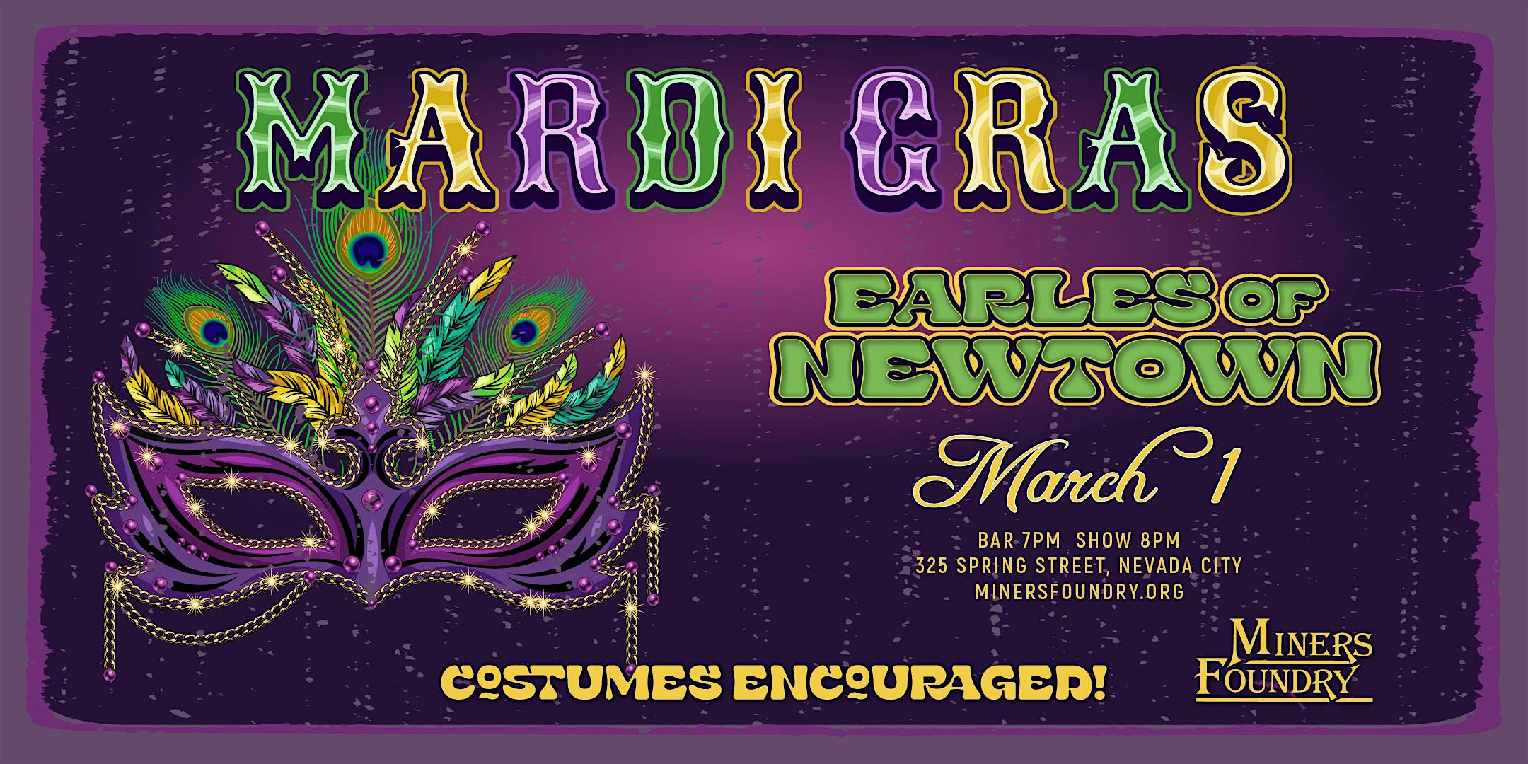 Mardi Gras Ball – Nevada City, CA