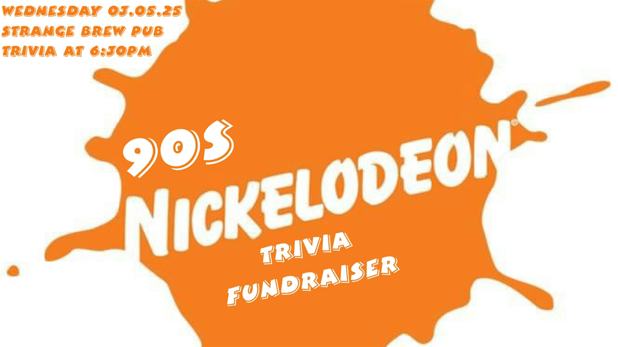 90s Nickelodeon Trivia Fundraiser – Norwich, CT