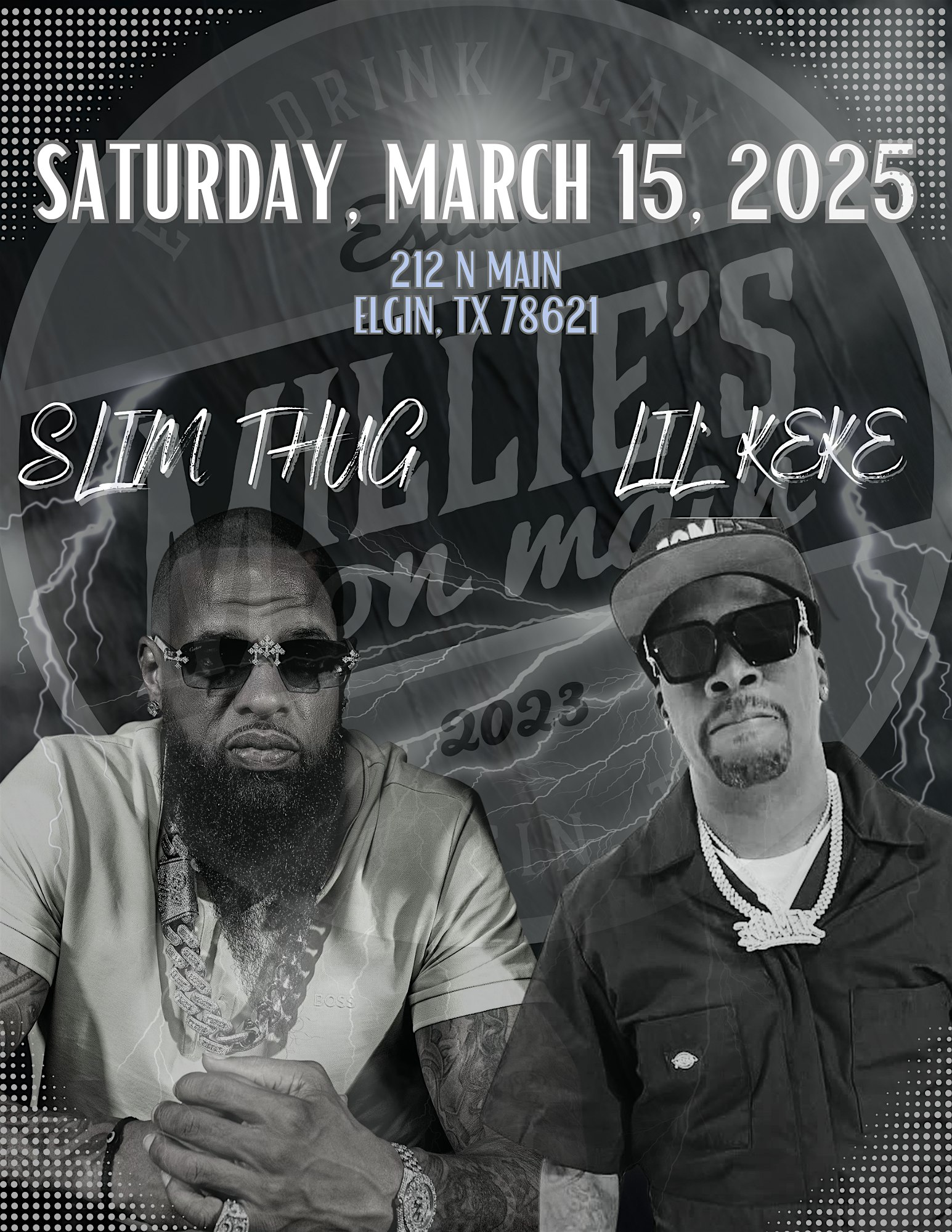 Slim Thug & Lil Keke Spring Break Bash at Millie’s on Main – Elgin, TX