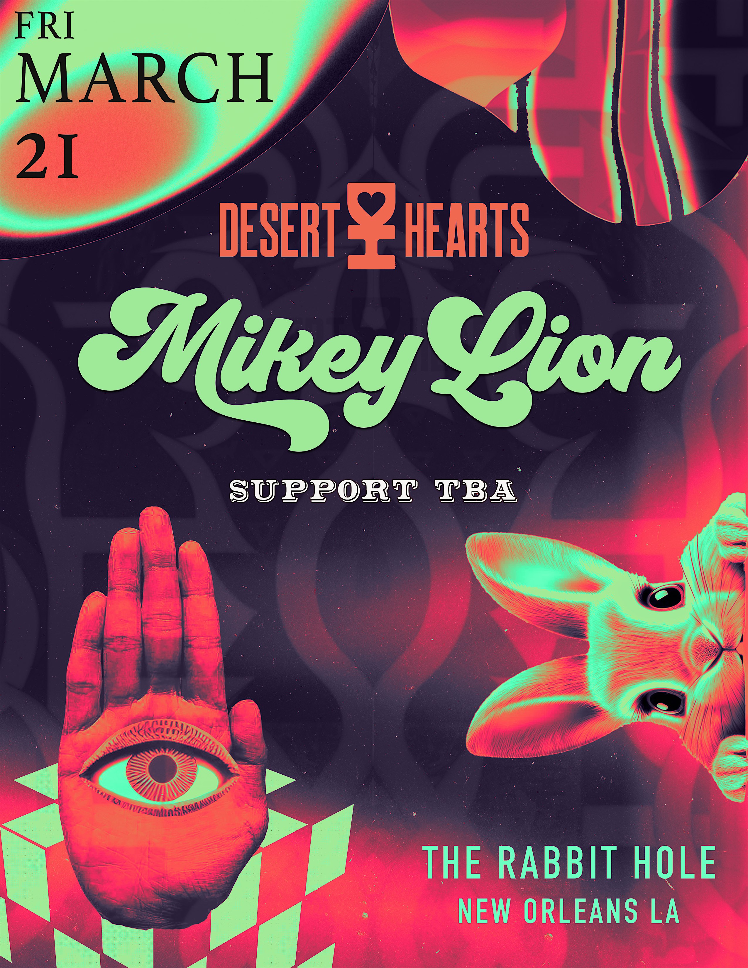 Mikey Lion: Desert Hearts – New Orleans, LA