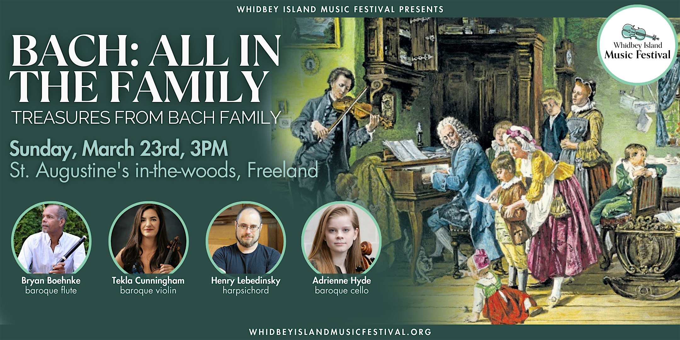 Bach: All in the Family – Freeland, WA