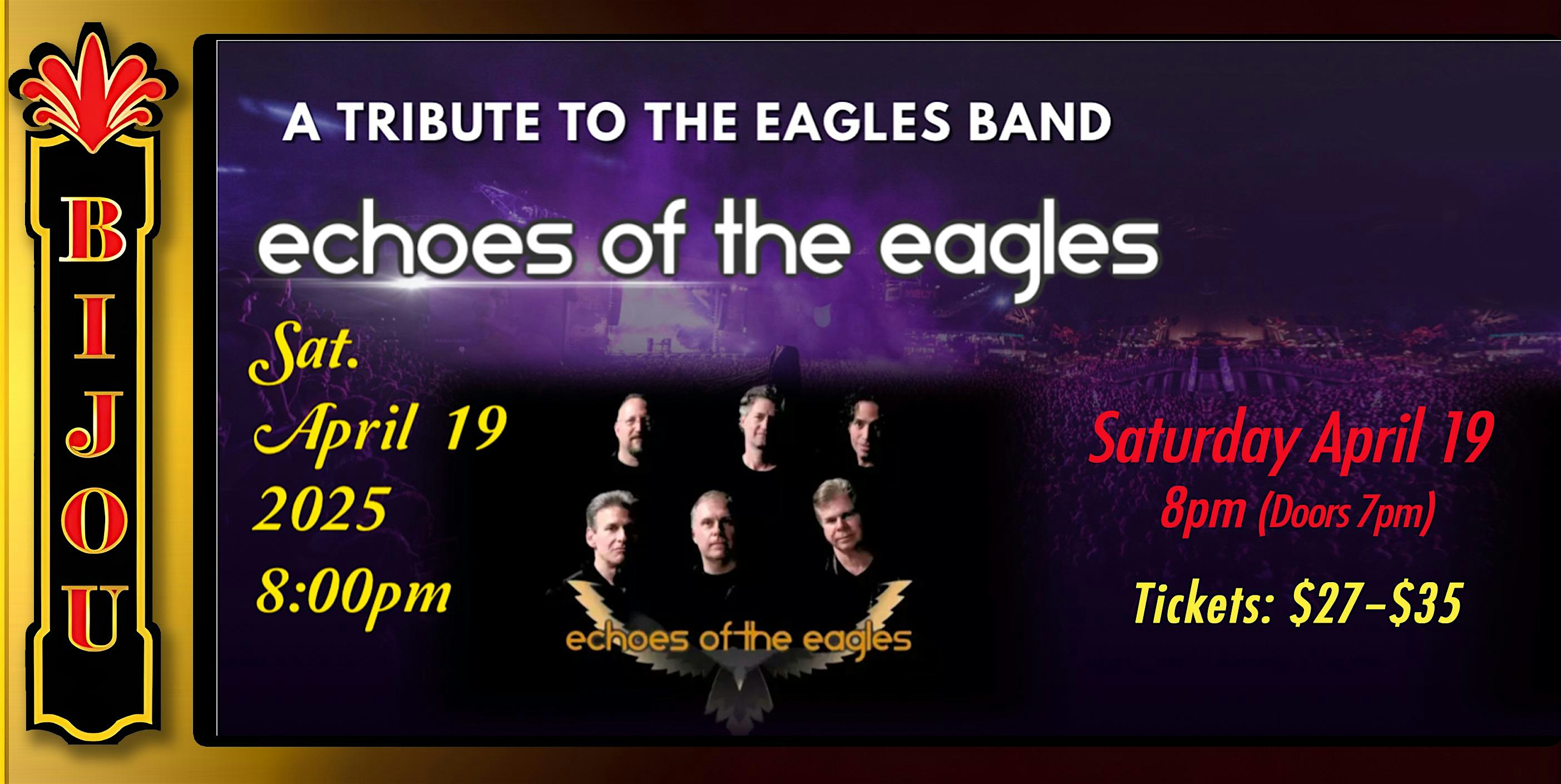 Echoes Of The Eagles: A Tribute to the Eagles Band – Bridgeport, CT