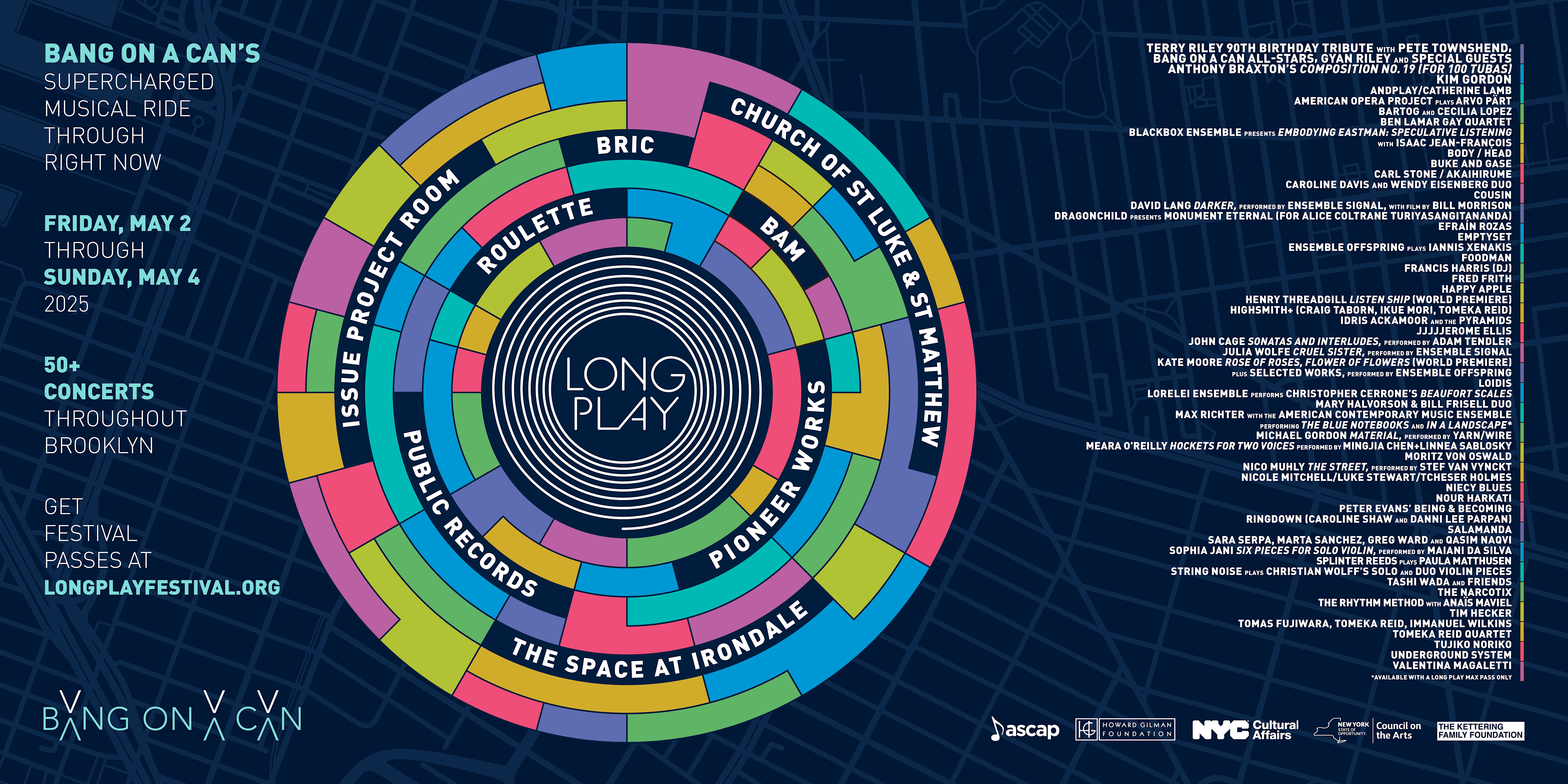 Long Play Festival 2025 – Brooklyn, NY