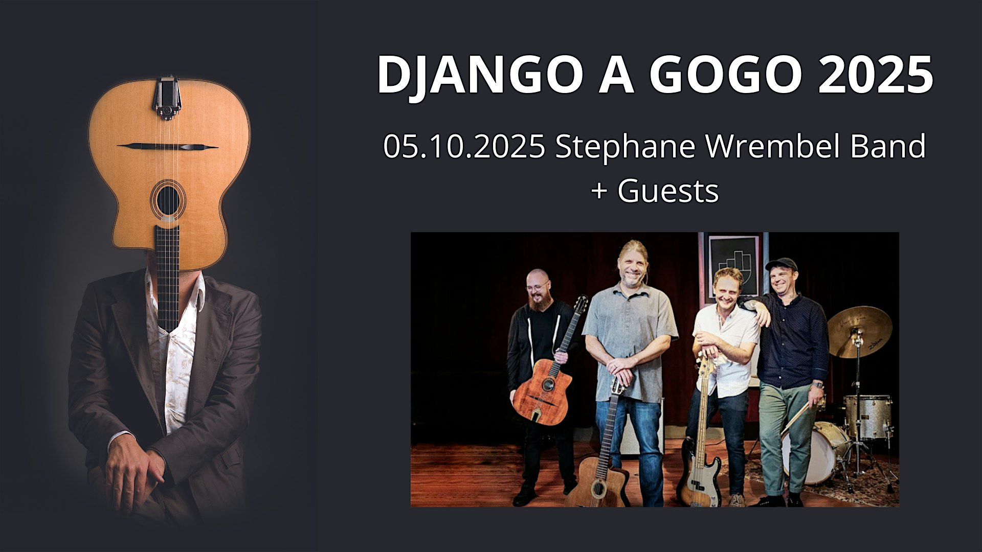 Django a Gogo 2025: Stephane Wrembel band and guests – Maplewood, NJ