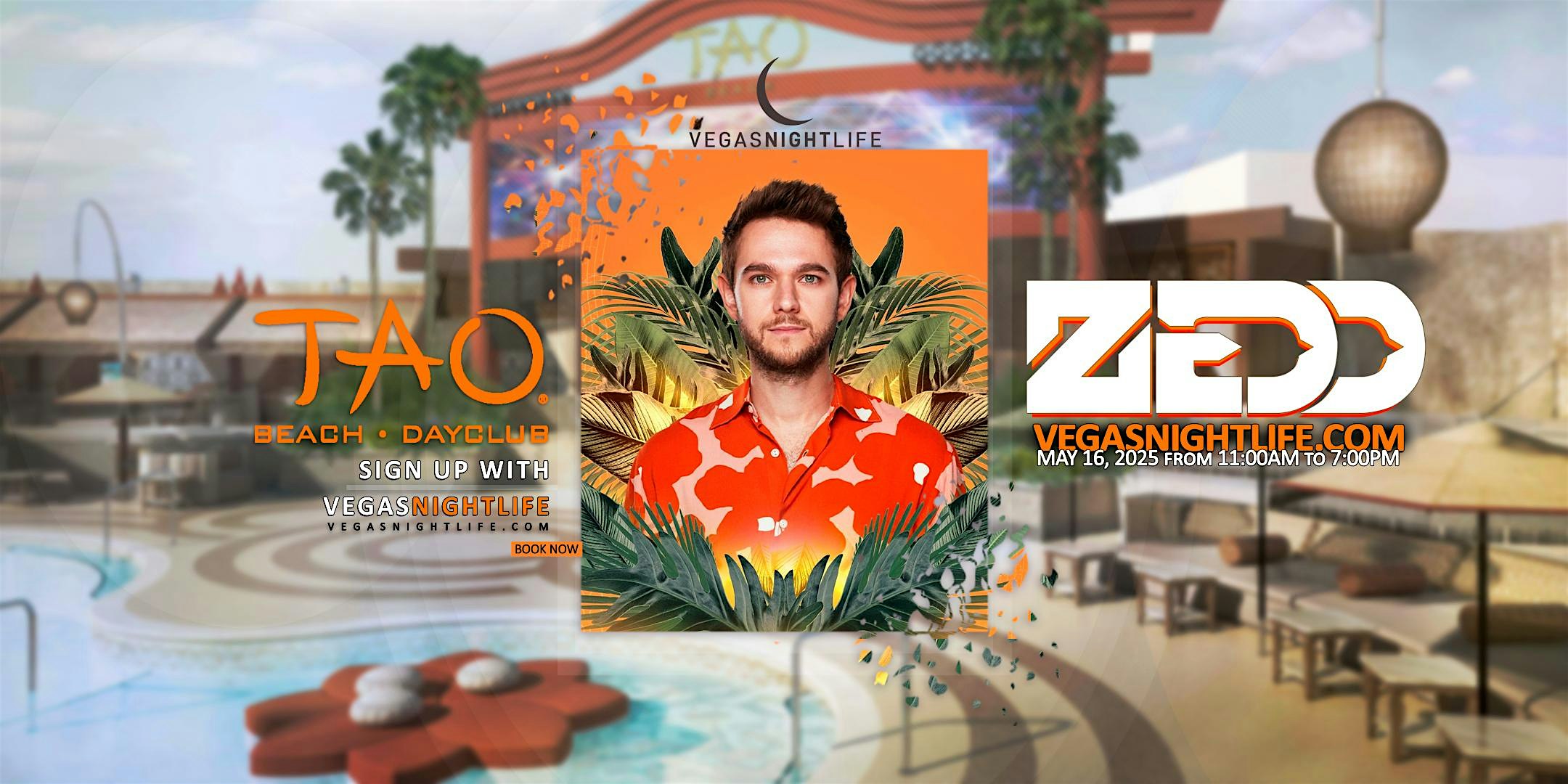 Zedd | EDC Week Las Vegas Pool Party | TAO Beach – Las Vegas, NV