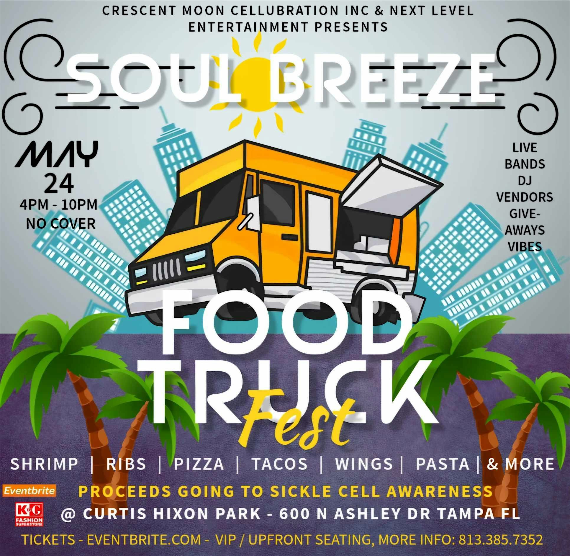 SOUL BREEZE FOOD TRUCK FESTIVAL – Tampa, FL