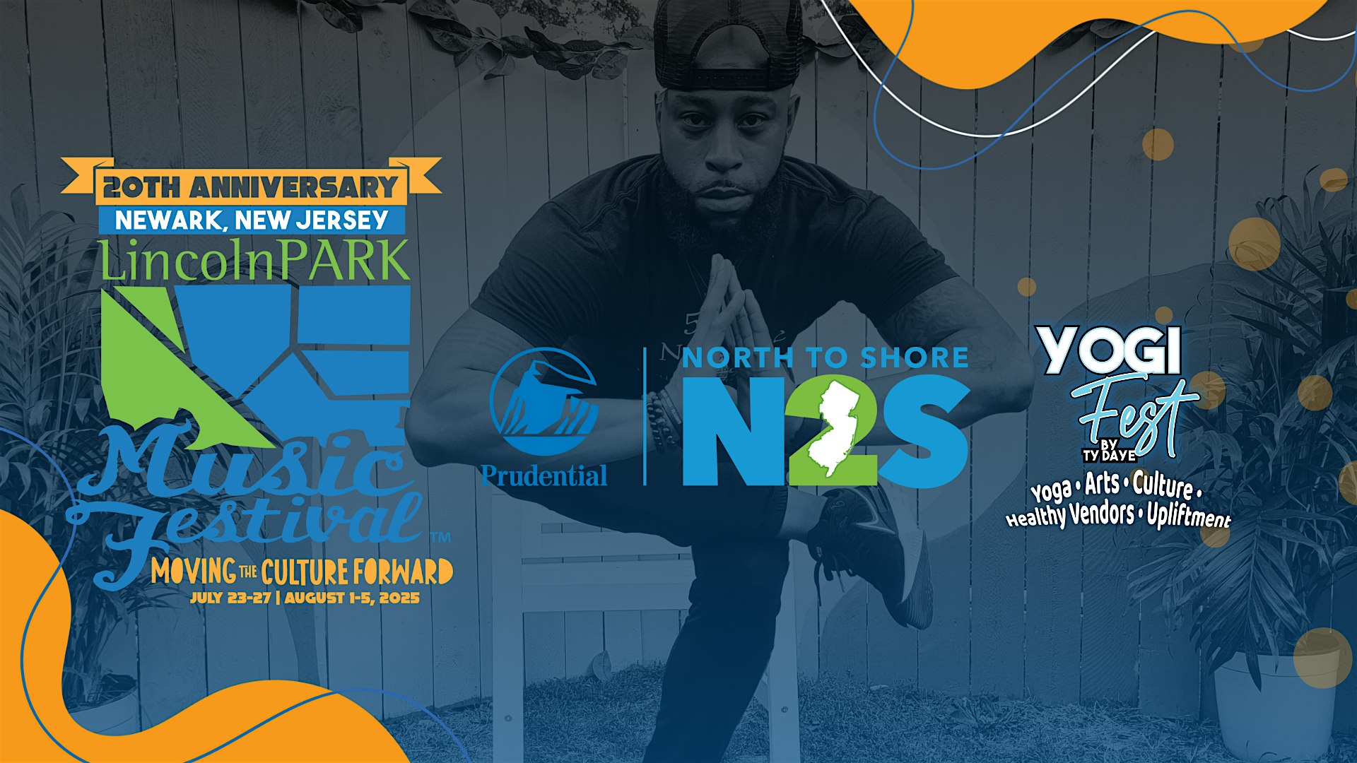 Lincoln Park Music Festival YOGI FEST by Ty Daye 2025 – Newark, NJ