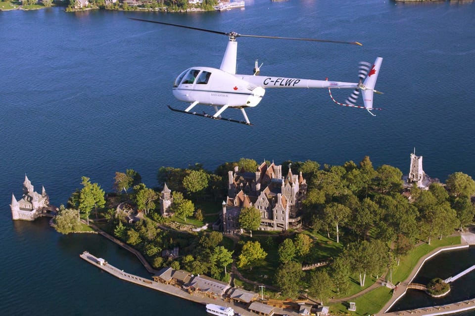 1000 Islands: 10, 20, 30, or 60-Min Scenic Helicopter Tour – Alexandria Bay, New York