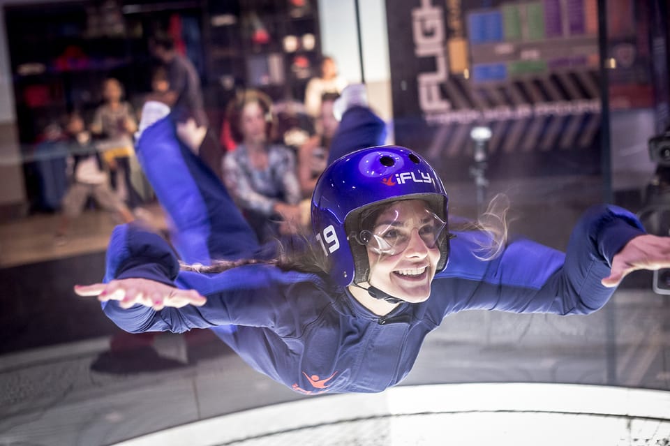 Austin iFLY Skydiving Simulator with Instructor and Gear – Austin, Texas