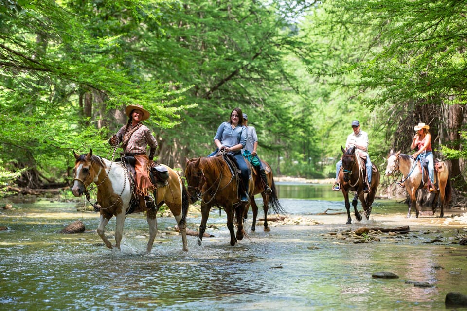 Bandera: Guided Horseback Ride in Bandera City Park – Bandera, Texas