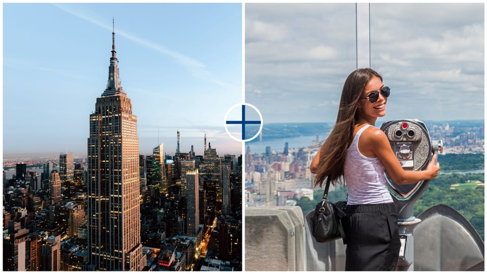 Best NYC Views: Empire State Building & Top of the Rock Tour – New York City, New York