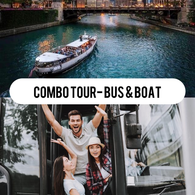 Chicago: Luxury City Minibus + Riverboat Architecture Tour – Chicago, Illinois