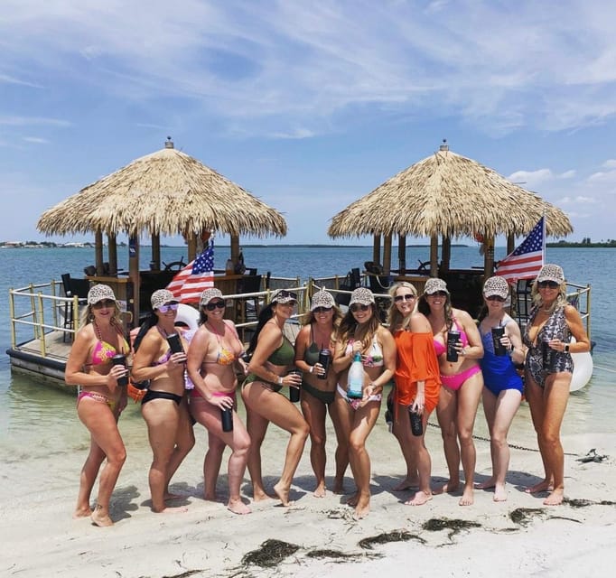 Clearwater Beach: Island Sandbar & Swim Tiki Cruise – Clearwater, Florida