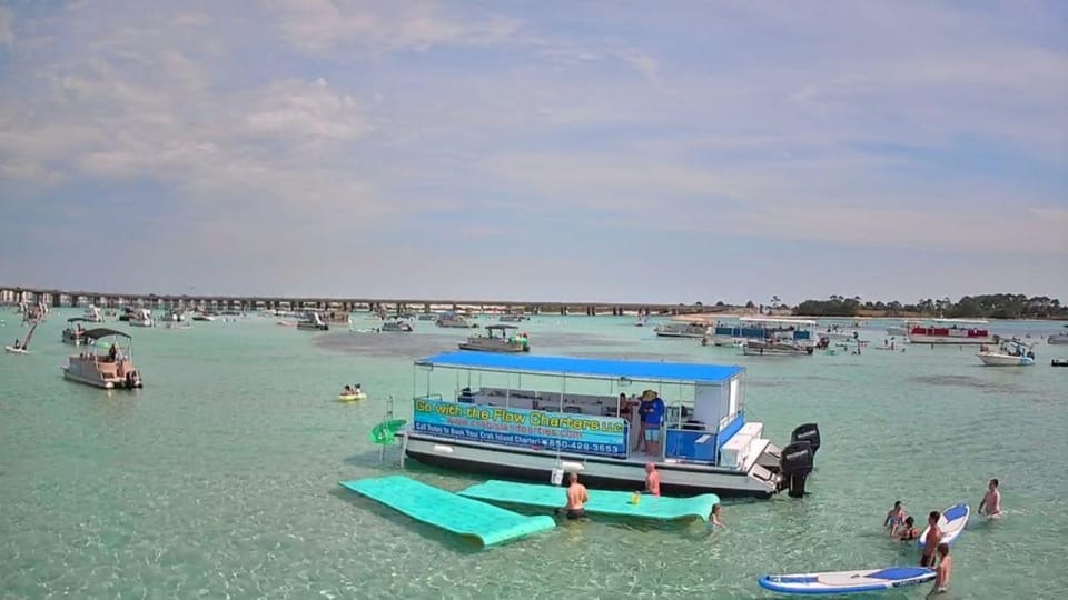 Crab Island: 4-Hour Crab Island Charter Experience – Santa Rosa Sound, Florida