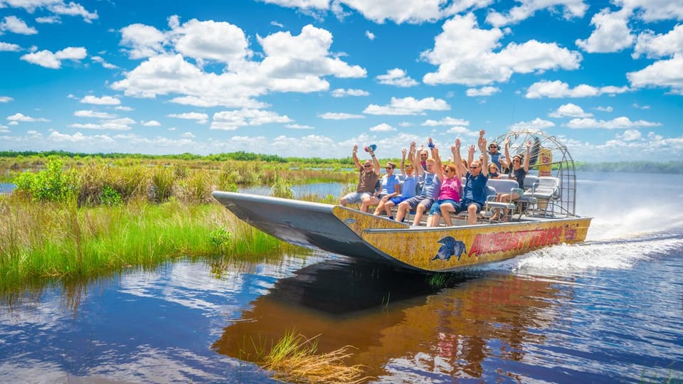 Everglades: Mangrove, Grassland Airboat Tours, & Boardwalk – Everglades City, Florida