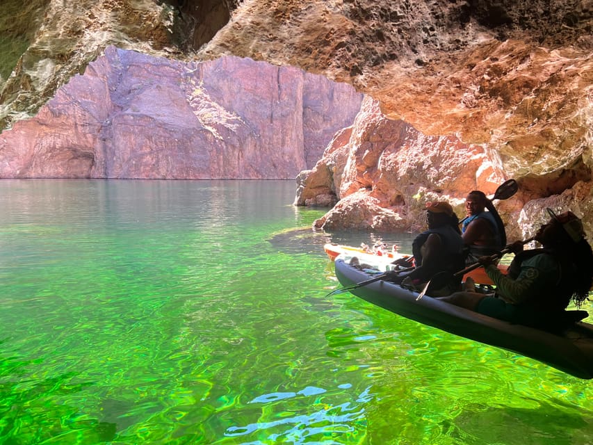 From Las Vegas: Emerald Cave Kayak Tour with Hotel Pickup – Emerald Cave, Arizona