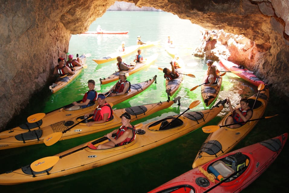 From Las Vegas: Emerald Cave Kayak Tour with Shuttle Pickup – Emerald Cave, Arizona