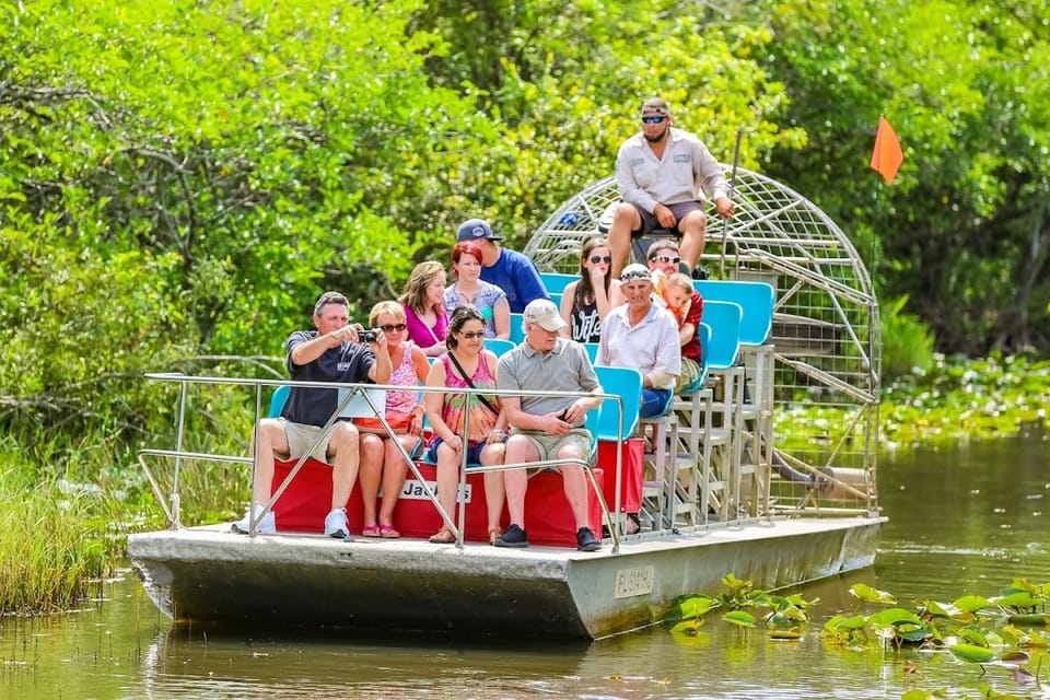 From Miami: Everglades Wildlife Show, Airboat & Bus Transfer – Miami, Florida