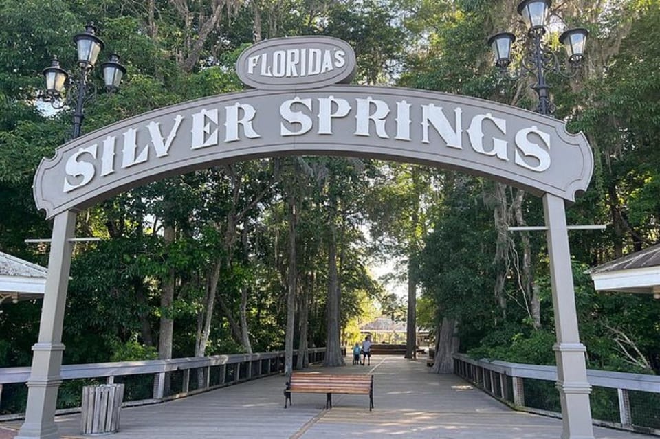 From Orlando: Silver Springs Park and Glass Bottom Boat Tour – Silver Springs State Park, Florida