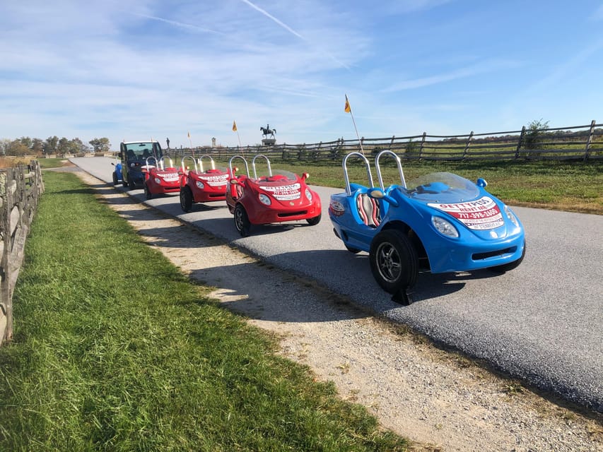 Gettysburg Battlefield: Guided Scoot Coupe Tour – Gettysburg, Pennsylvania