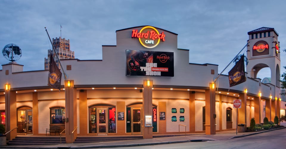 Hard Rock Cafe Meal: Niagara Falls, United States – Niagara Falls, New York