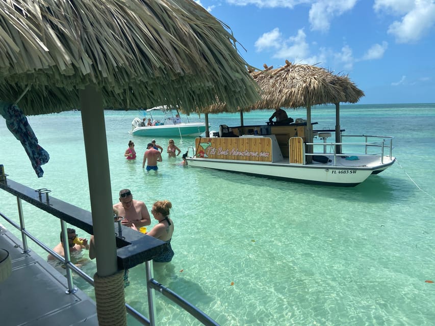 Key West: Private Florida Keys Sandbar Tiki Boat Cruise – Key West, Florida