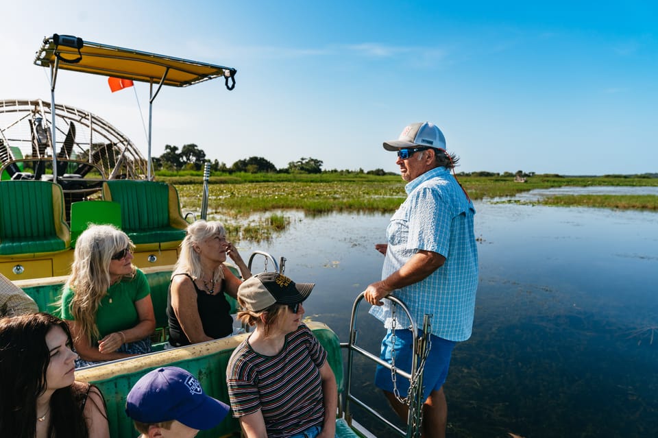 Kissimmee: Everglades Airboat Adventure Tour – Shingle Creek, Florida