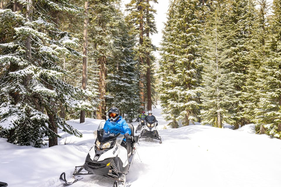 Lake Tahoe: Summit Snowmobile Tour with Scenic Views – California, California