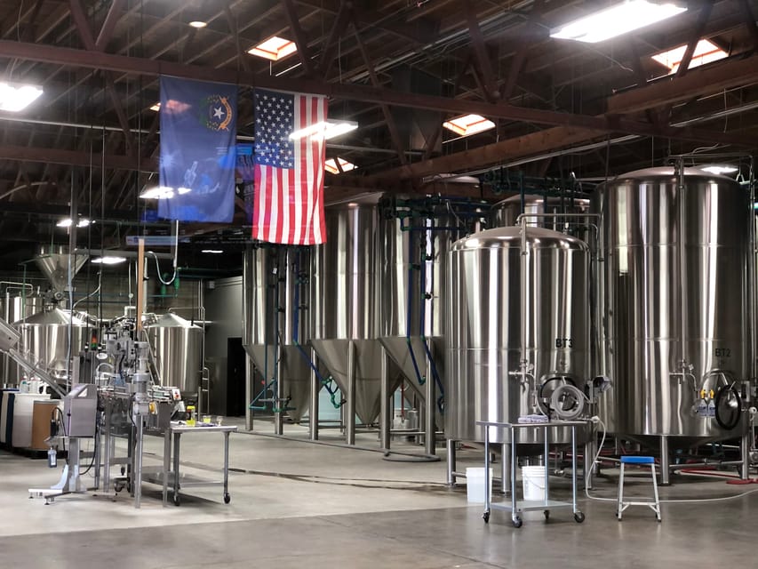 Las Vegas: Brewery Tour by Party Bus with 3 Flights of Beer – Las Vegas, Nevada