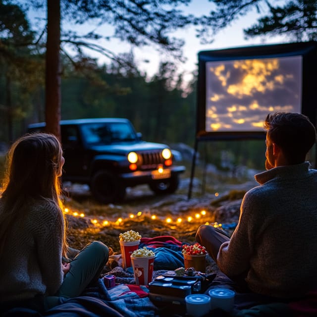 Las Vegas: Couple’s Movie Night in the Mountains – Las Vegas, Nevada