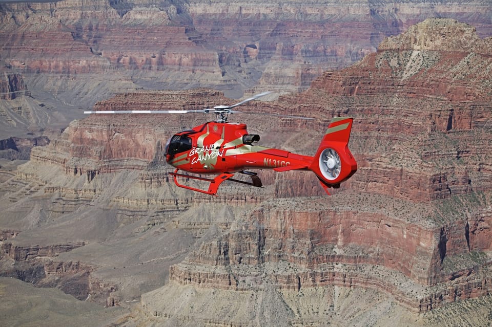 Las Vegas: Grand Canyon Helicopter Air Tour with Vegas Strip – Lake Mead, Nevada