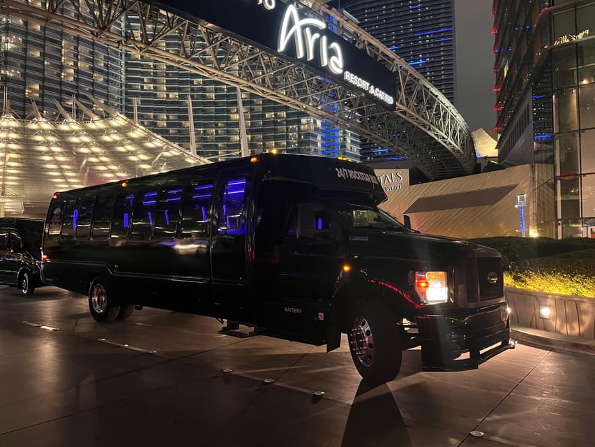 Las Vegas: Nightclub on Wheels Scenic Party Bus Experience – Las Vegas, Nevada