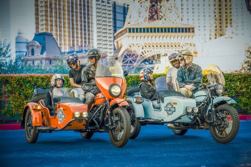 Las Vegas: Private 2-hour Guided Sidecar Tour with Drink – Las Vegas, Nevada