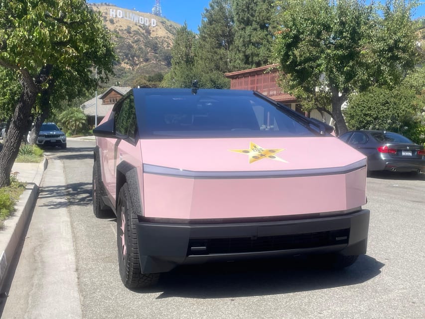 Los Angeles: Hollywood Sign Tesla Cyber Truck Tour – Los Angeles, California