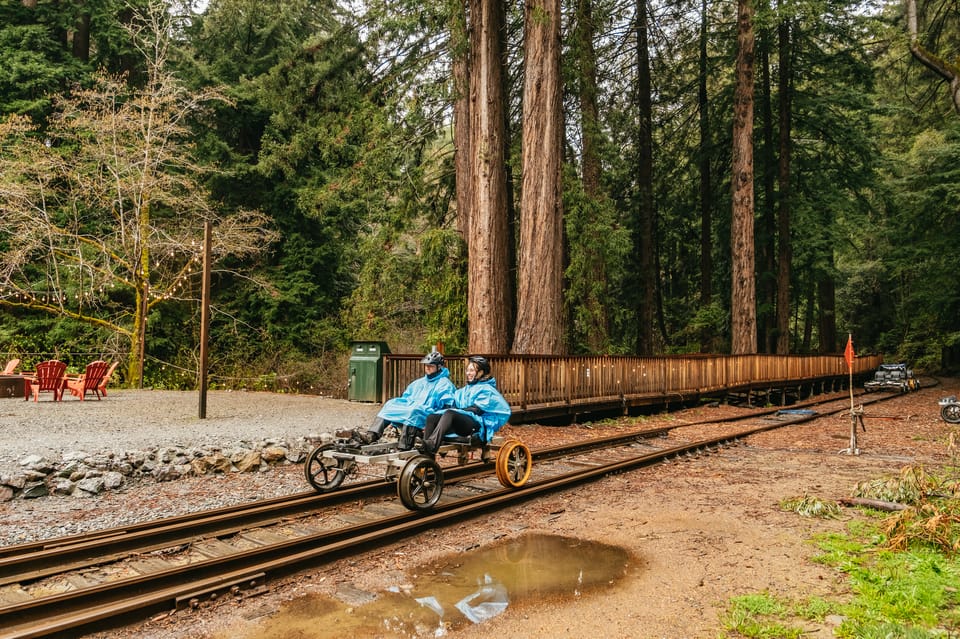 Mendocino County: Pudding Creek Railbikes – California, California