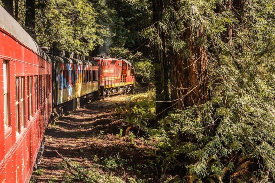 Mendocino County: Skunk Train Pudding Creek Train Ride – California, California