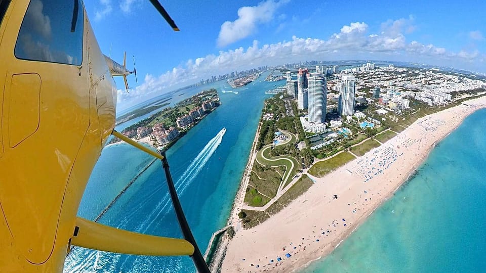 Miami Beach: Sightseeing Helicopter Tour – Miami, Florida