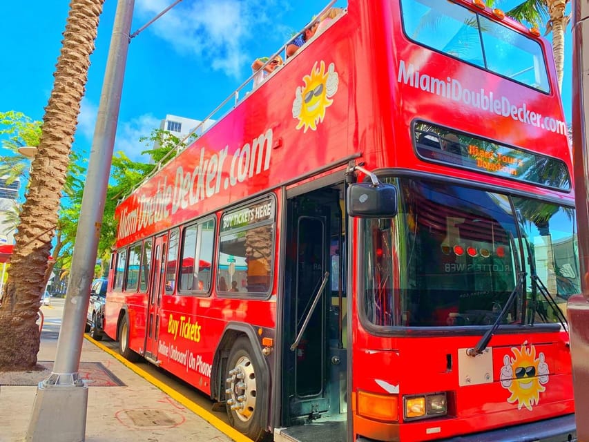 Miami: Double-Decker Bus Tour with Optional Boat Cruise – Miami, Florida