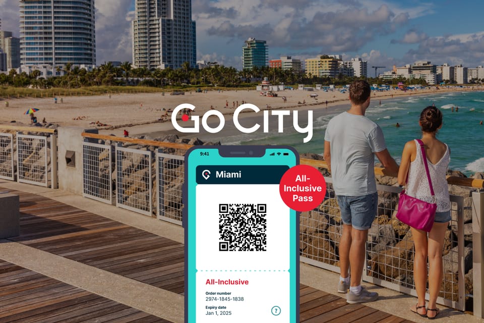 Miami: Go City All-Inclusive Pass with 30+ Attractions – Miami, Florida