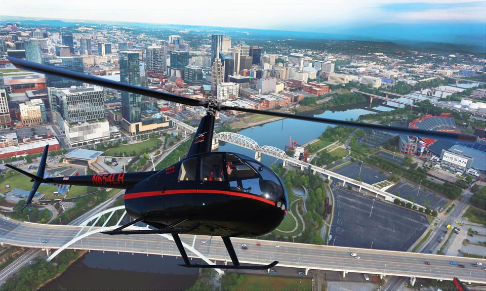 Nashville: Downtown Helicopter Experience – Nashville, Tennessee