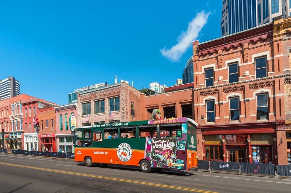 Nashville: Hop-on Hop-off Trolley Tour – Nashville, Tennessee