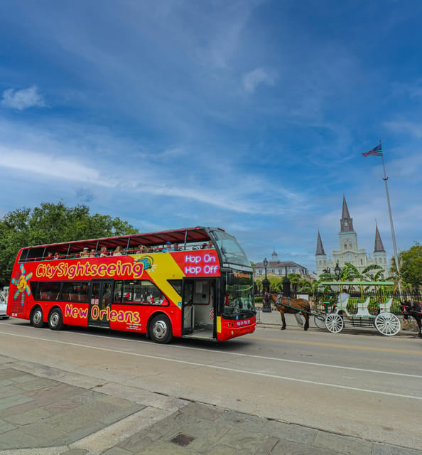 New Orleans: 2 & 3 Days Hop-On Hop-Off Bus with Walking Tour – New Orleans, Louisiana