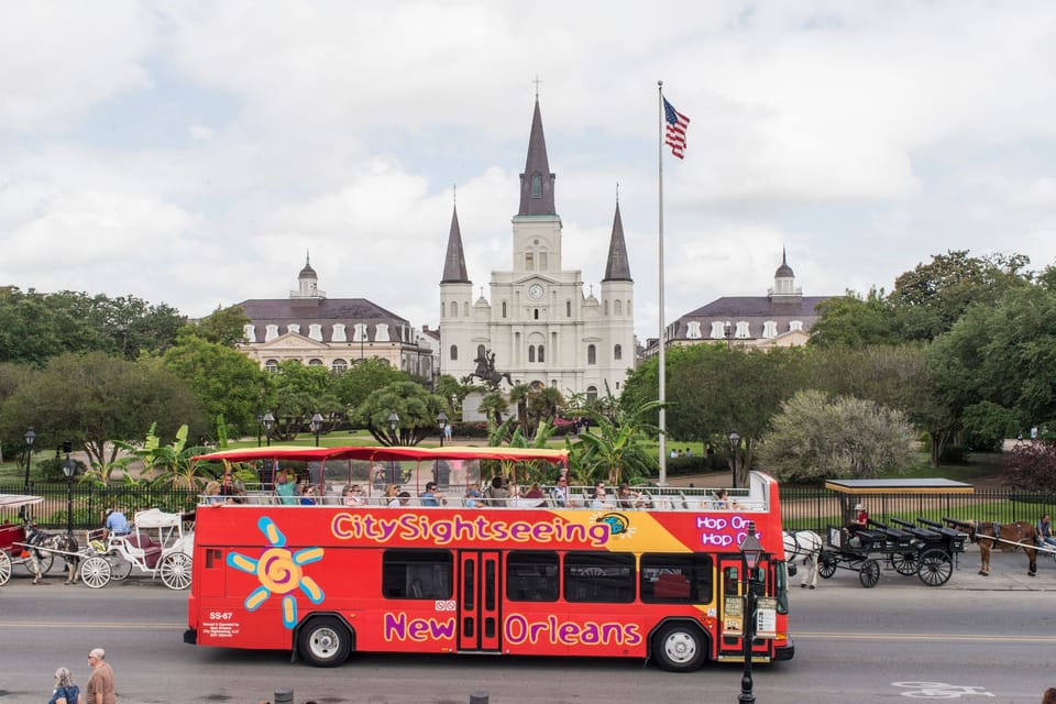 New Orleans: City Sightseeing Hop-On Hop-Off Bus Tour – New Orleans, Louisiana