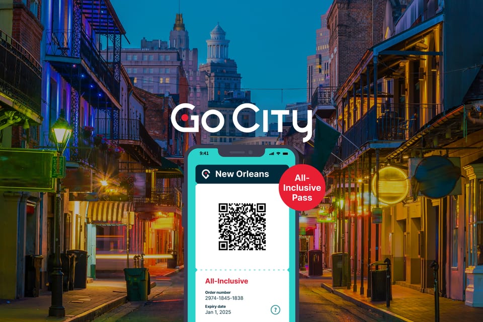 New Orleans: Go City All-Inclusive Pass with 25+ Attractions – New Orleans, Louisiana