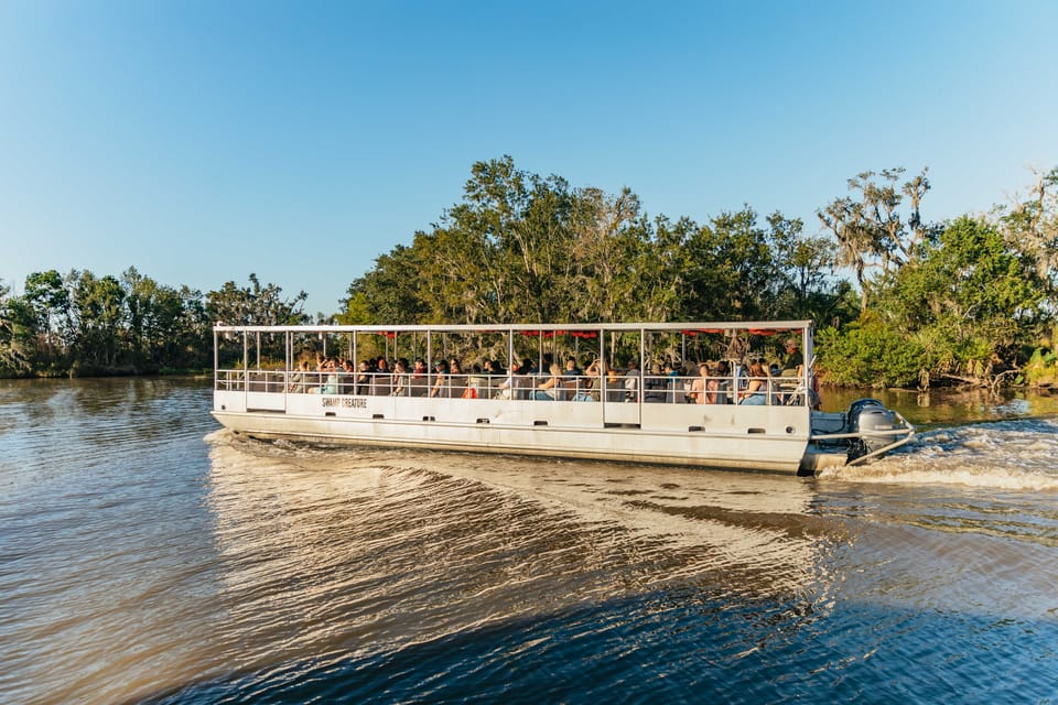 New Orleans: Guided Swamp Cruise by Tour Boat – New Orleans, Louisiana