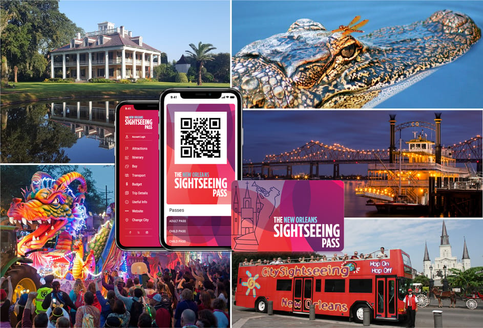 New Orleans: Sightseeing Flex Pass for 25+ Attractions – New Orleans, Louisiana