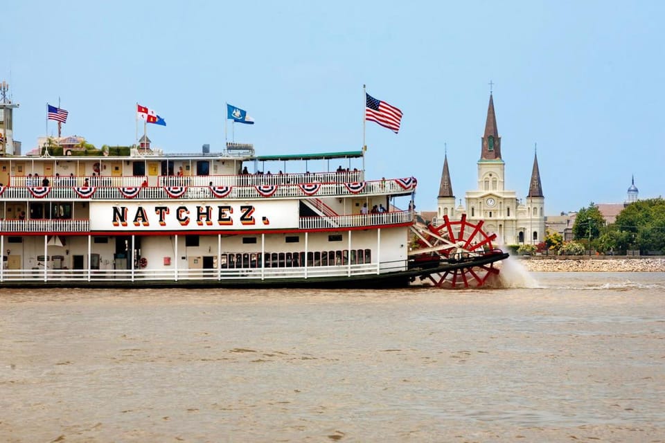 New Orleans: Steamboat Natchez Jazz Cruise with Lunch Option – New Orleans, Louisiana