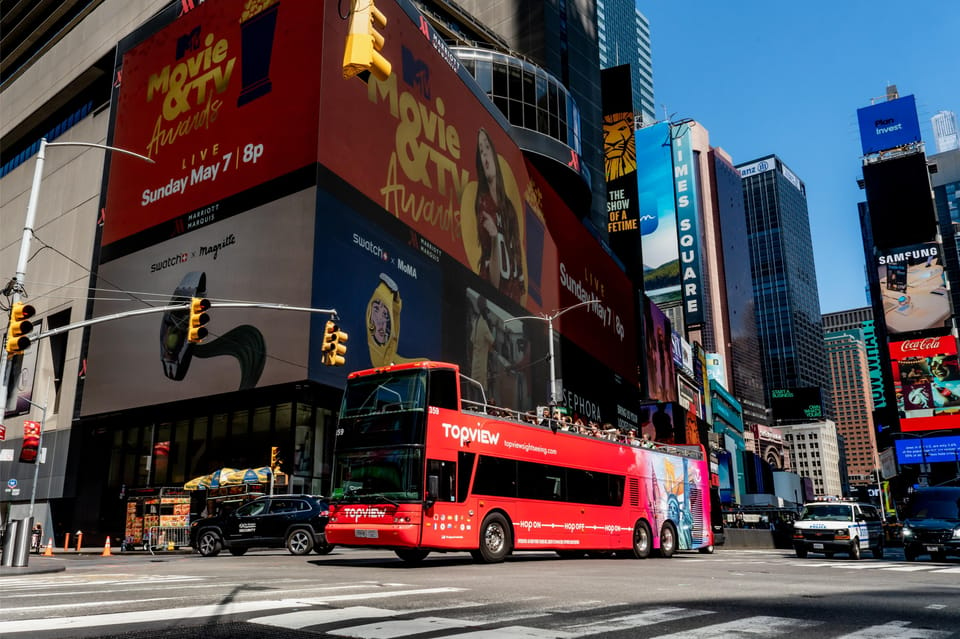 New York City: 24 or 48-hour Hop-on Hop-off Bus Tour – New York City, New York